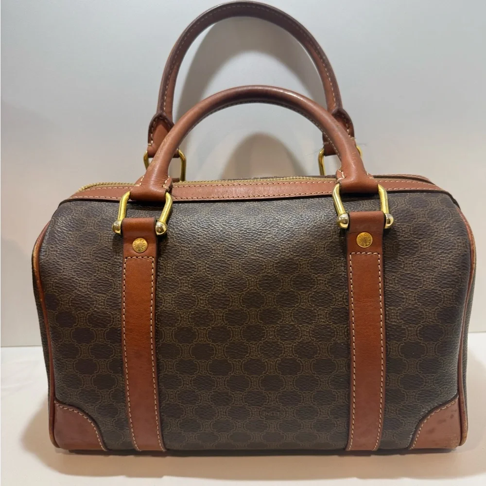 Celine Macadam Mini Boston Bag - Picture 4 of 13